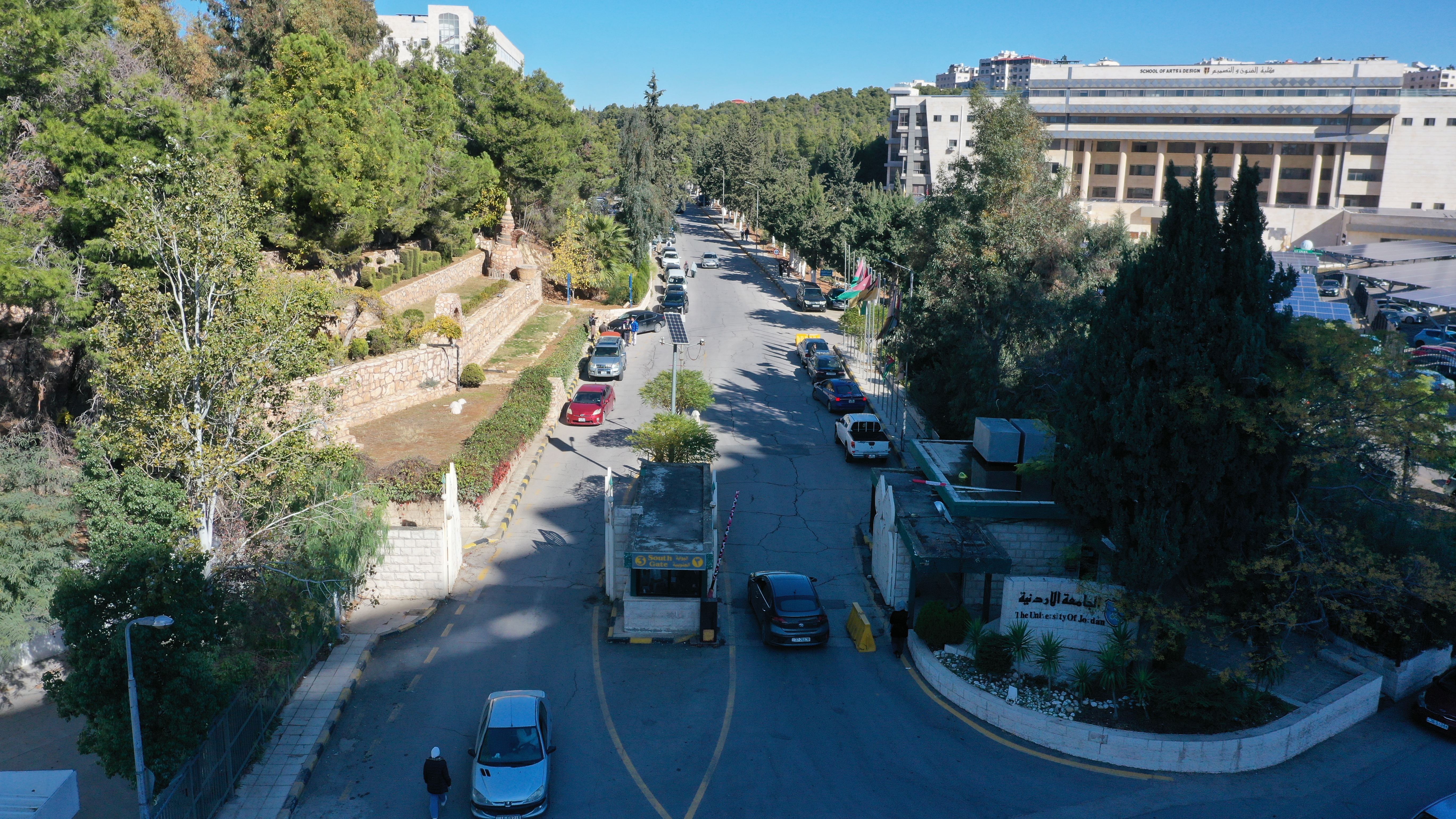 University of Jordan campus bus fleet