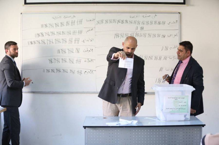 Student Election Day — University of Jordan